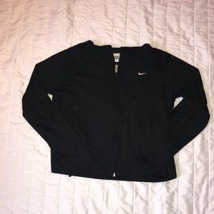 Cropped Nike Workout Hoodie